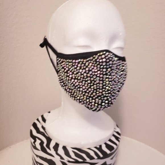 Rhinestone FaceMask - Picture 2 of 3
